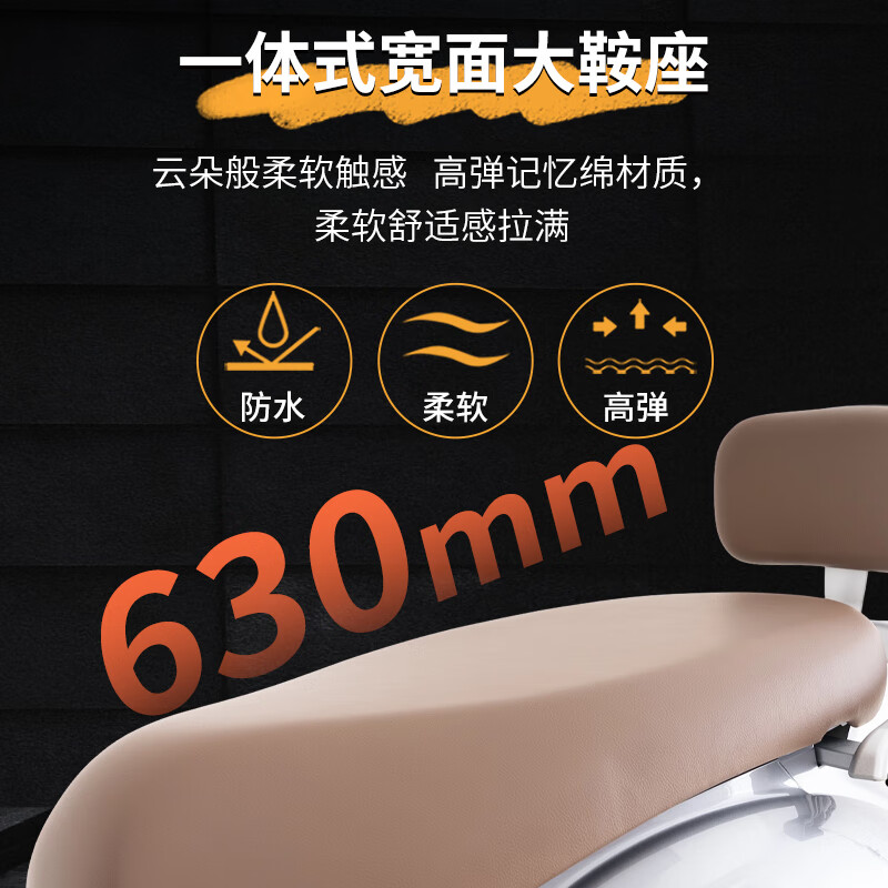 60V-极地白-续航约80KM