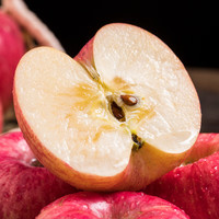 云鲜风 陕西洛川红富士苹果净重4.5斤单果205g＋脆甜新鲜水果 源头直发   净重 4.5斤 中果