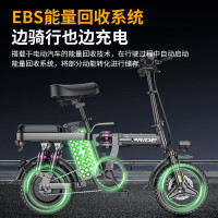 普莱德 G11-4 电动自行车 48V20Ah锂电池 银黑色