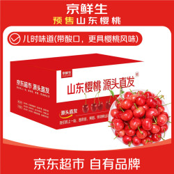 京鲜生 山东樱桃/车厘子 XL级/6g+ 净重4.5斤 生鲜水果