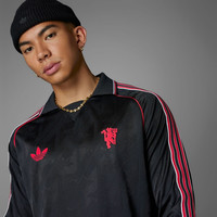 adidas曼联休闲足球文化长袖球衣男装阿迪达斯官方IS6522