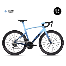 X-LAB RS8 超轻碳纤维综合公路车 2X12速油碟竞技自行车 疏影（UL45轮组）