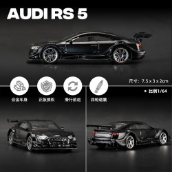 KIV 1:64彩珀CCA 车模 奥迪 RS5 黑色