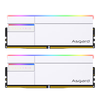阿斯加特 48GB(24GBx2) DDR5 6000 台式机内存条 女武神·瓦尔基里II代 RGB灯条 海力士M-die CL28 极地白