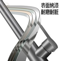 尔沫三功能厨房抽拉式水龙头304不锈钢冷热龙头伸缩旋转防溅菜盆水槽