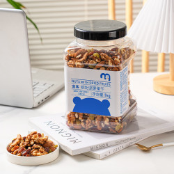 宜客 缤纷坚果果干 1kg 2斤！超值
