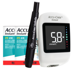 罗氏 逸智血糖仪 家用低痛感含50片试纸 佳选