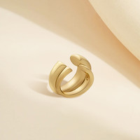 EMPORIO ARMANIArmani阿玛尼经典LOGO系列鹰标耳夹女轻奢