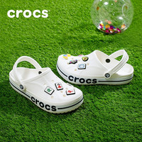 crocs/卡骆驰 轻便耐磨 休闲鞋 白/深蓝-126 39 (240mm)