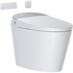 恒洁 HEGII 智能马桶H35Pro【泡沫盾智控翻盖翻圈】HCE863B01-305
