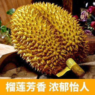 SMVP泰国金枕榴莲新鲜【多地次日达】树熟金枕头整箱整个带壳水果 A级【普通果型】人工挑选 4-5斤【30年老树干包果】包4房