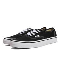 VANS Authentic 2023新款男女款黑白运动休闲板鞋帆布鞋