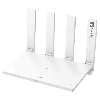  HUAWEI/华为 WiFi6+ 路由器+信号增强器+千兆网线