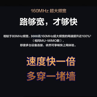  HUAWEI/华为 WiFi6+ 路由器+信号增强器+千兆网线