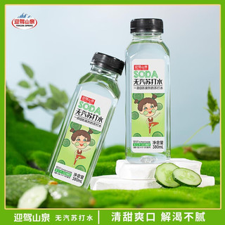 迎驾山泉 YINGJIA SPRING 无糖无汽弱碱性苏打水饮料 迎驾山泉380ml*6瓶/箱装 青瓜味3箱（18瓶） 1箱