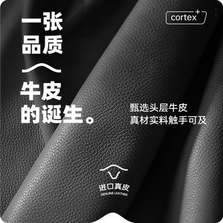酷比得 KU-BIDE2025劳伦斯真皮沙发客厅意式直排泡芙小户型皮沙发 2.8米多人位 【尊享版】接触面真皮