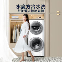 小天鹅 13公斤双子滚筒洗衣机 母婴分区洗 水魔方TGG13E