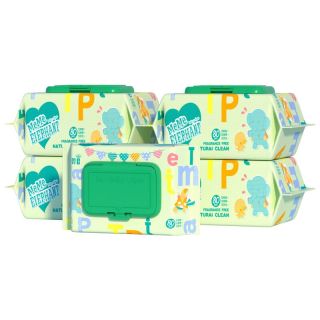 碧C 80抽*5包！碧c婴儿湿巾