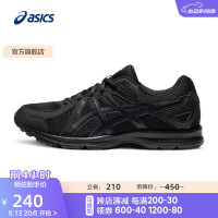 ASICS 亚瑟士 男鞋女鞋跑鞋运动鞋舒适透气黑武士 JOG 100 2 黑色 35