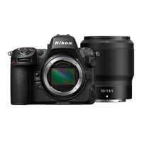 尼康（Nikon）【全新国行打鸟运动】Z8单机身 全画幅微单 专业级数码相机 Z8单机身精准自动对焦8K视频拍摄高速 z8单机+z50-1.8s定焦镜头 豪华版【至誉256gSD卡+沣标备用电池+背包