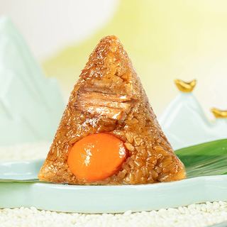 西安饭庄 印象端礼粽子礼盒1000g手工粽子红枣豆沙鲜肉蛋黄老字号 印象端礼1000g