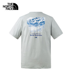 THE NORTH FACE 宽松舒适透气半袖24春夏|88GK A0M/灰色 XXL/185