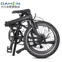 今日必买：DAHON 大行 P8 折叠自行车 KBC083 消光黑 20英寸 8速