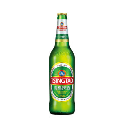 TSINGTAO 青岛啤酒 经典10度大瓶整箱啤瓶装 600mL 12瓶赠白啤330ml6罐