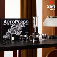 AeroPress 爱乐压 Clear透明版咖啡机 手冲咖啡壶 风味探索礼盒