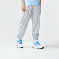 亚瑟士（asics）亚瑟士童装夏季儿童舒适轻薄防晒防蚊百搭运动裤332241083093 1120浅灰色 170