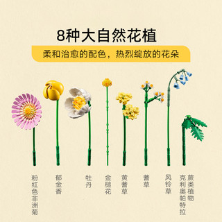 LEGO 乐高 花卉植物系列 10347 阳光小花束