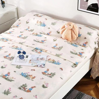 星寇便携式加厚隔脏睡袋四件套水洗双人旅行床单被罩防脏旅游酒店 彼得兔 隔脏睡袋四件套 230cm*200cm