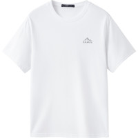 CAMEL骆驼男装短袖夏季2025年纯棉T恤男透气纯色上衣打底女休闲潮