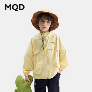 马骑顿（MQD）MQD童装儿童户外防晒服夏款基础百搭拼块皮肤衣外套