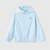 今日必买：ASICS 亚瑟士 UPF50+冰蝉翼防晒服 浅蓝色