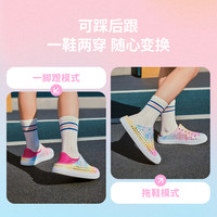 Skechers斯凯奇泡泡鞋童鞋一脚蹬洞洞鞋女童凉鞋夏沙滩鞋儿童拖鞋 女童/粉红色/多彩色/PKMT 36码