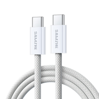 山泽苹果16/15数据线Type-C充电线双头PDW快充c to c车载iPhoneProMax华为小米iPad笔记本米