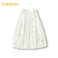 巴拉巴拉童装儿童连衣裙女童背心裙2025夏气球裙 梦幻粉60377