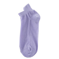 金嗦咪袜子女夏天薄款网眼透气提耳防臭浅口女船袜绵柔吸汗防滑隐形袜 【6双】蓝色3+粉色3;均码 均码