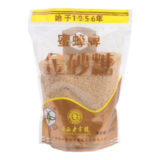 蜜蜂牌 金砂糖 家用黄砂糖粉厨房烹饪烘焙烹饪调味蔗香 冲饮伴侣