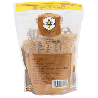 蜜蜂牌 金砂糖 家用黄砂糖粉厨房烹饪烘焙烹饪调味蔗香 冲饮伴侣