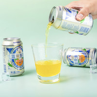  Blue Ribbon/蓝带 清爽可口 菠萝啤酒味碳酸饮料  1x24x330ml 听装 330ml
