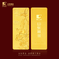 山东黄金 SD-GOLD 富贵祥和Au9999 投资黄金金条100g