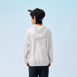 亚瑟士 童装2025年夏季男女童UPF50 防晒服梭织透气外套332251052312