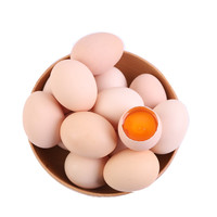 百食轩 农家喂养 土鸡蛋 散装 1200g 30枚