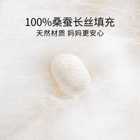 蚕花娘娘(SILKUEEN)【儿童蚕丝被】100%桑蚕丝婴幼A类丝重斤cm【奶味兔】
