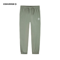 Converse匡威童装男女童夏季薄款防蚊裤长裤四面弹柔软舒适儿童裤子 铬绿 110 /53 【身高104-110cm】