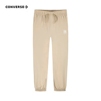 Converse匡威童装男女童夏季薄款防蚊裤长裤四面弹柔软舒适儿童裤子 燕麦色 160 /66 【身高152-158cm】