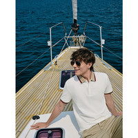Navigare意大利小帆船休闲polo衫男短袖翻领t恤 S 豆蔻绿（防蚊版）