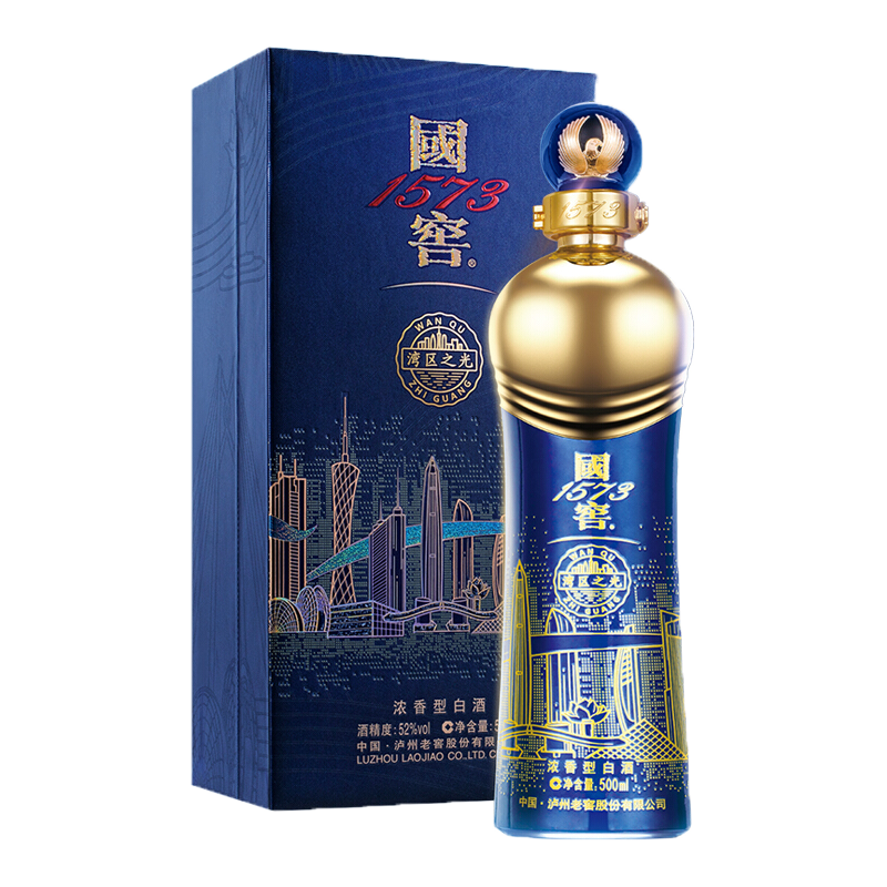 国窖1573 湾区之光 52度 浓香型白酒